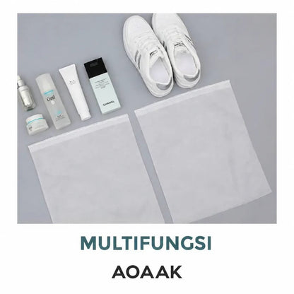 AOAAK Drawstring Shoe & Travel Storage Bags — 10 Pack — multipurpose travel organization